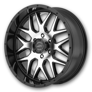 American Racing Wheels AR910 17x8.5 Gloss Black with Machined Face 5x150 +0mm 112.1mm