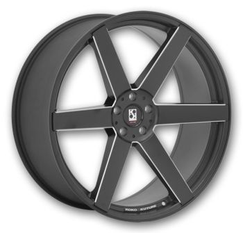 Koko Kuture Wheels Sardinia 6 26x10 Black 6x139.7 30mm 78.099999999999994mm