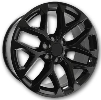 Performance Replicas Wheels PR177 24x10 Gloss Black 6x139.7 +24mm 78.1mm