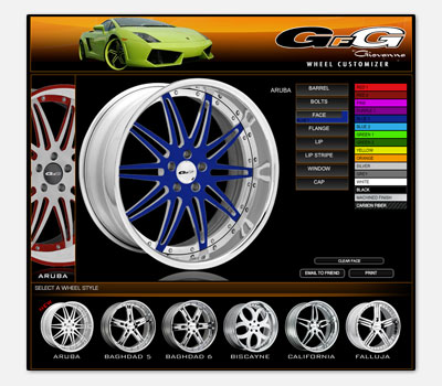 GFG Wheel Configurator